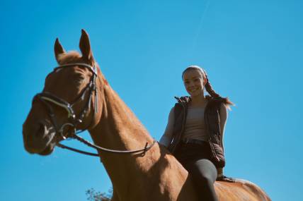 Anna Riding Horse